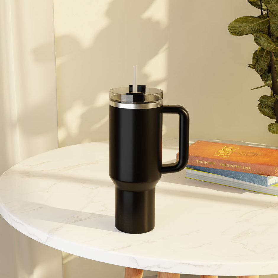 Lifelong Double Walled Vacuum Insulated Tumbler 1200ml-Black-2015251313001