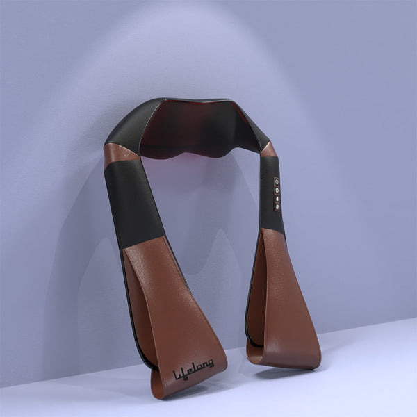 Electric Heat Therapy Neck and Body Massage Belt with Carry Bag