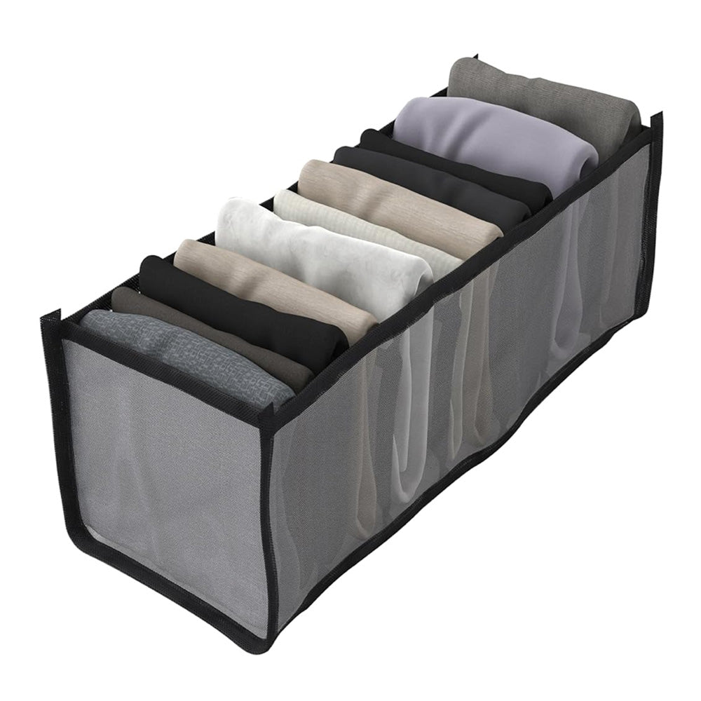7-Layer Foldable Storage Organizer for Clothing