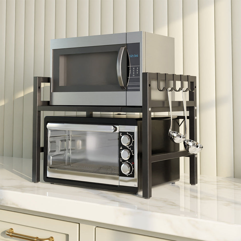 Microwave Stand | Oven, OTG Stand for Kitchen | Multipurpose Top Rack for Kitchen Storage