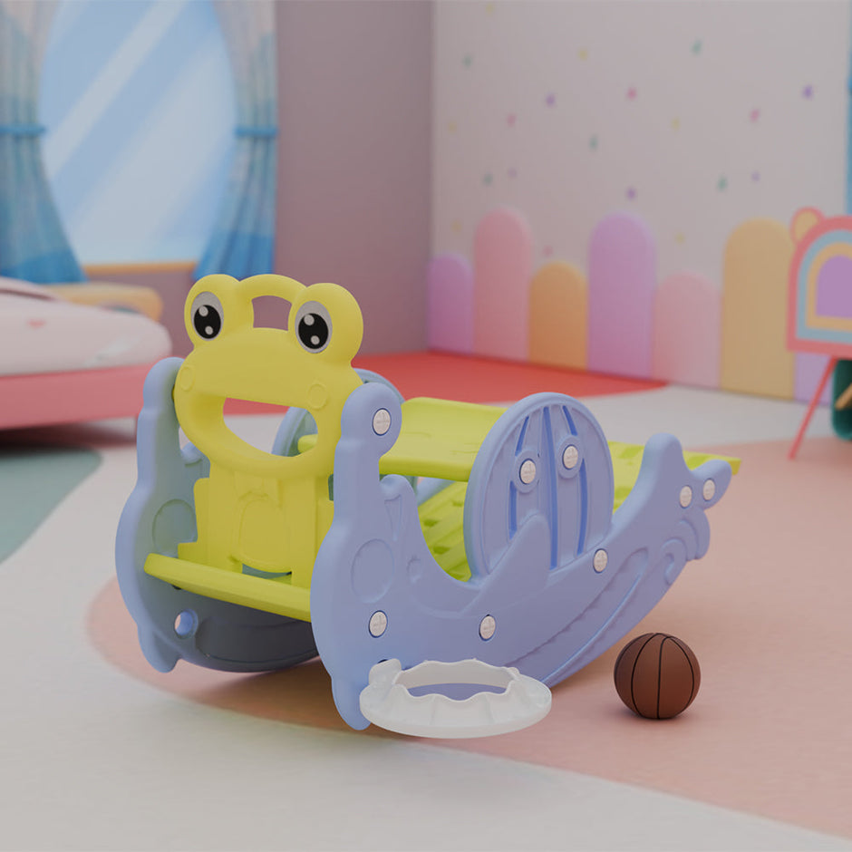 Lifelong Cuppy Kids 3 in 1 Slide, Rocker & Basket Ball