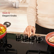 Lifelong LLHT934 Glass Top HobTop 4 Burner ( Black)