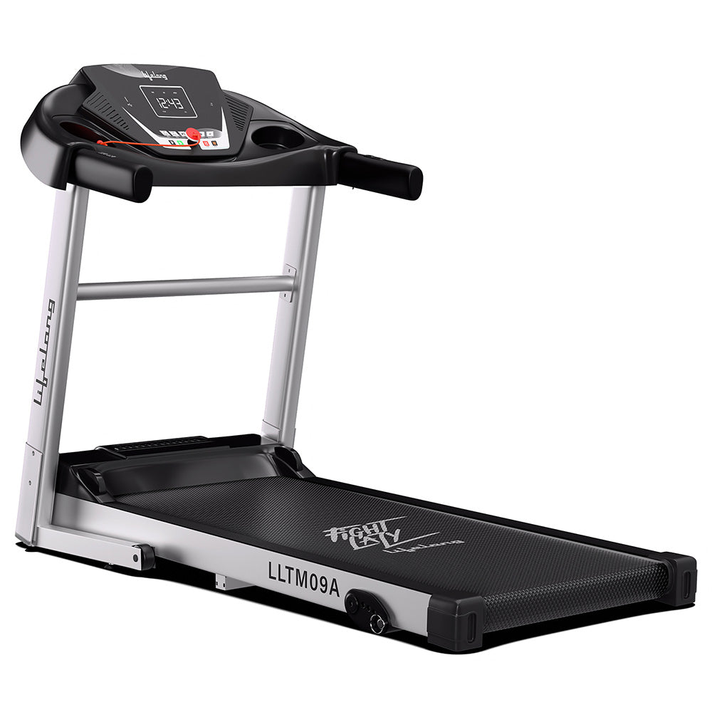 Smart Treadmill with Incline, Bluetooth, Foldable Design & 110kg Support