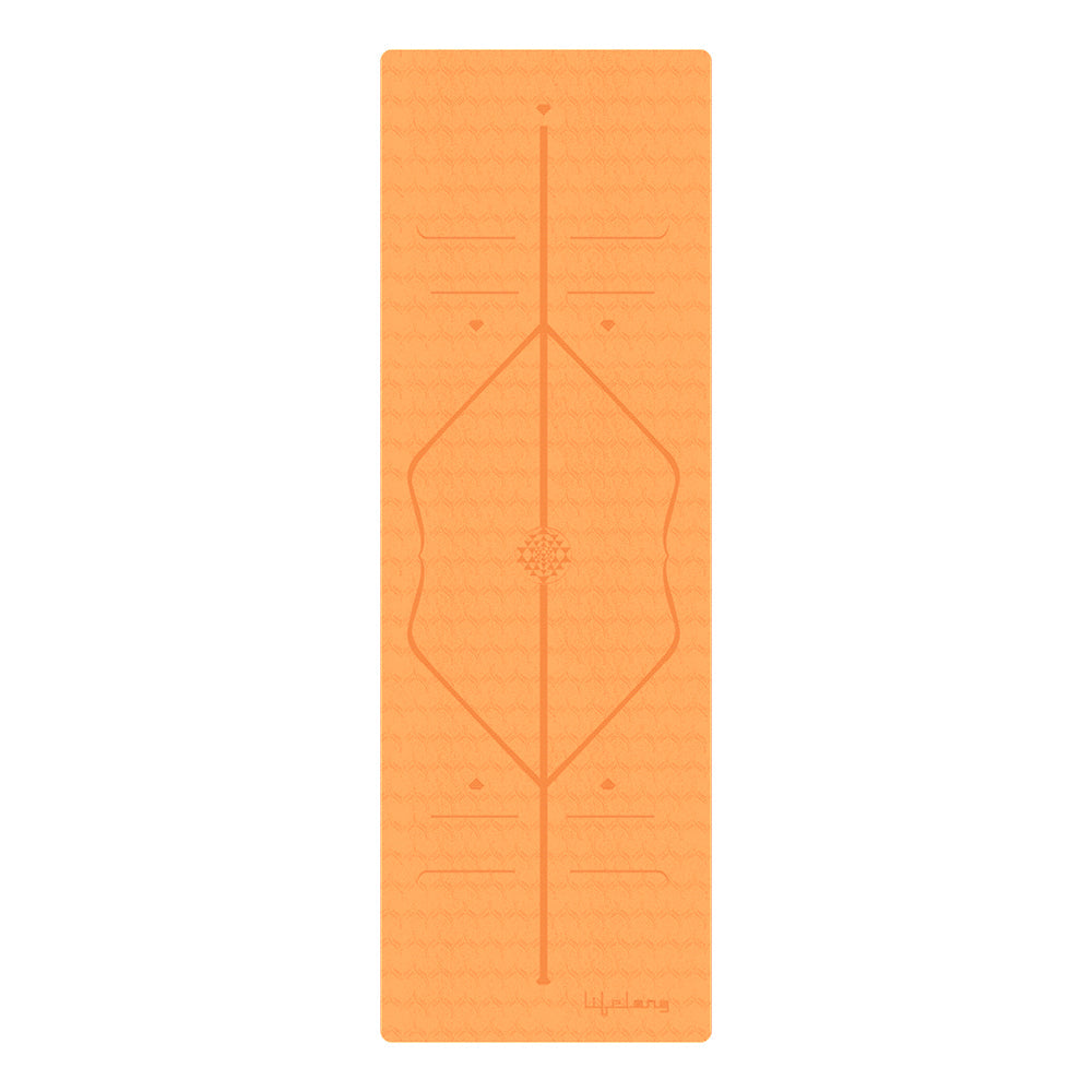 6mm TPE Yoga Mat with Carrying Bag