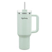 Double Walled Vacuum Insulated Tumbler with Handle 1200ml- Retro Mint