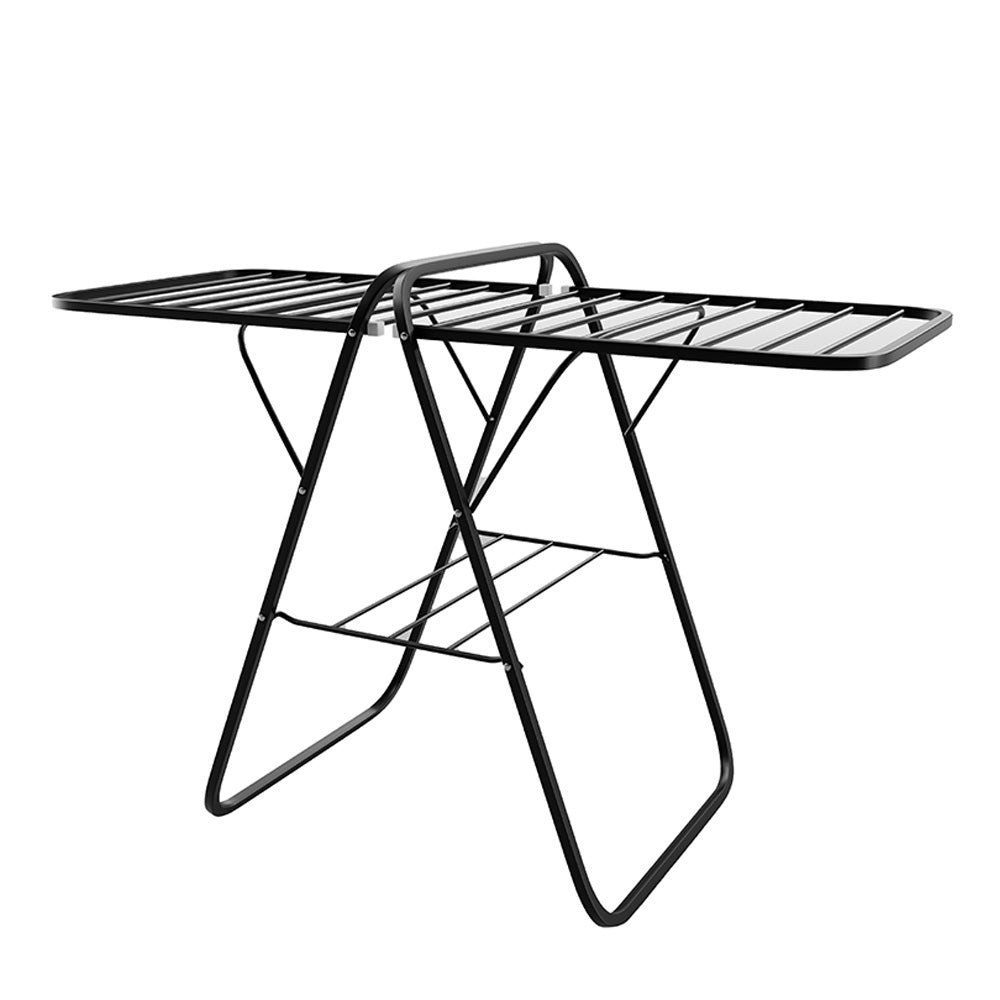 3-Tier Foldable Cloth Drying Stand for Balcony