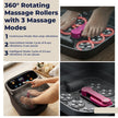 Lifelong Pedicure Foot Spa Massager Machine | Pedicure Tub for Home | with Digital Display & Bubble Function, 6 Massage Rollers & 3 Massage Model, Foldable Callus Remover | Remote Included