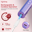 Professional Nail Drill Machine | Nail Filer Machine with 6 Sanding Bands, 12 Drills & Brush with Type-C
