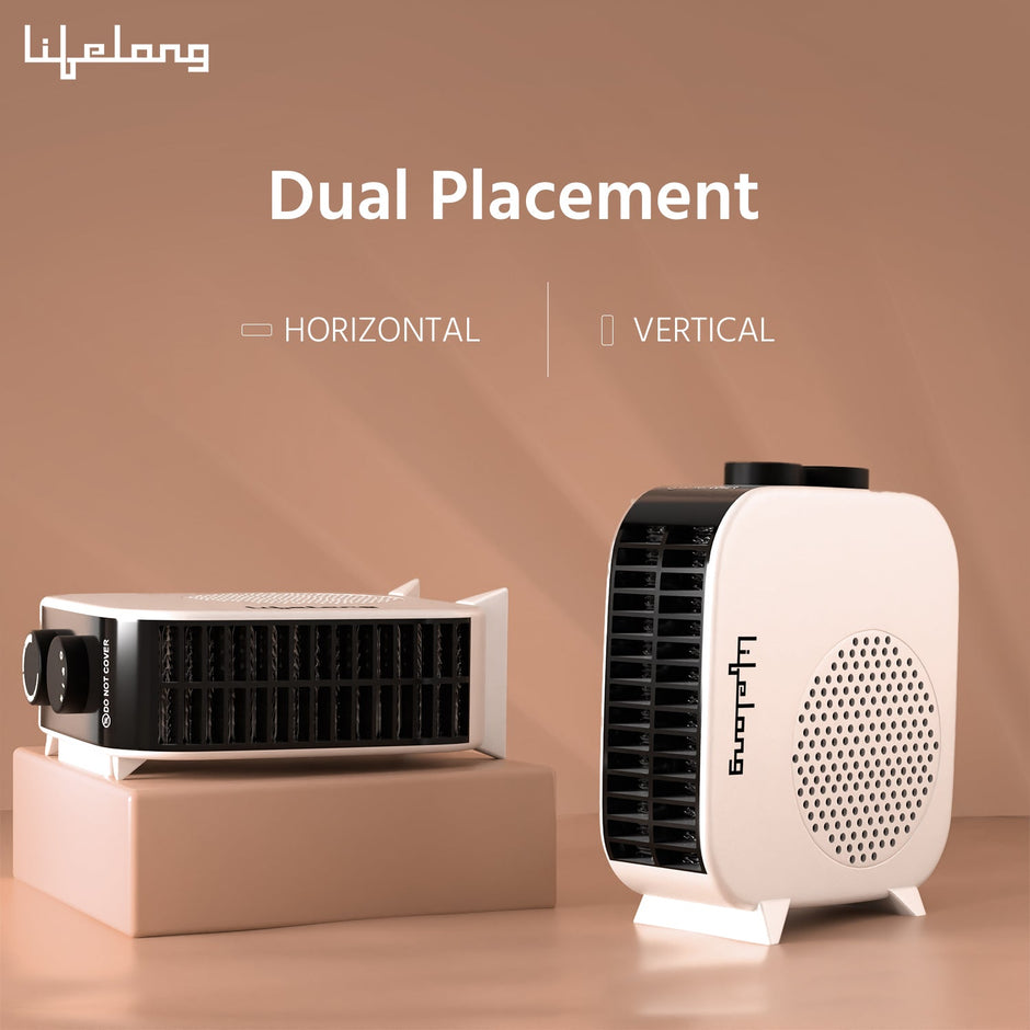 2000 Watt Room Heater for Home with Air Setting ISI Certified