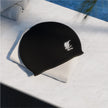 Silicone Swimming Cap Unisex Soft Waterproof for ADult Men, Women( Black)