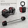Lifelong Adjustable dumbbells with kettlebell 3in1 (18kg)