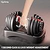 1.5–18 kg 3in1 Adjustable Dumbbell with Kettlebell Set