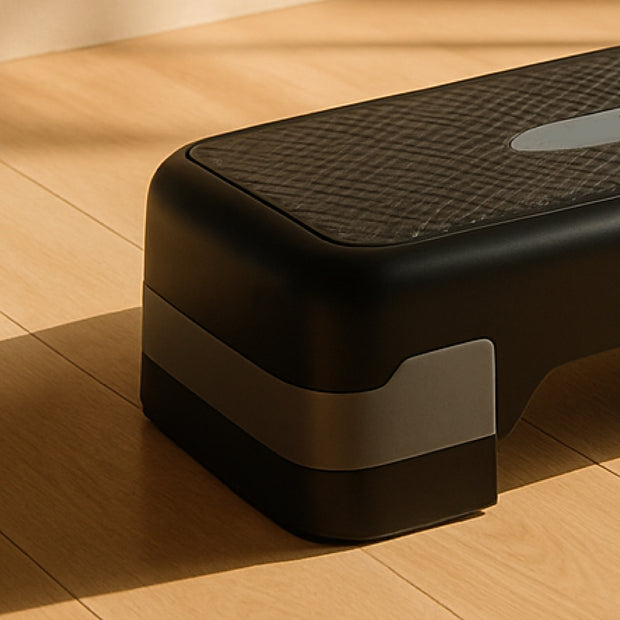 Lifelong Polypropylene Exercise Fitness Stepper for Exercise, 200kg (Black & Grey)