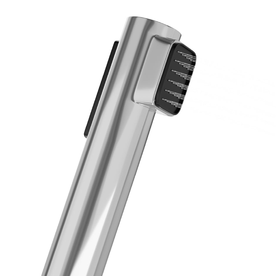 Lifelong Dual Flow Jet Spray SS-304 High Pressure Bidet with Hose & Hook for English Toilet