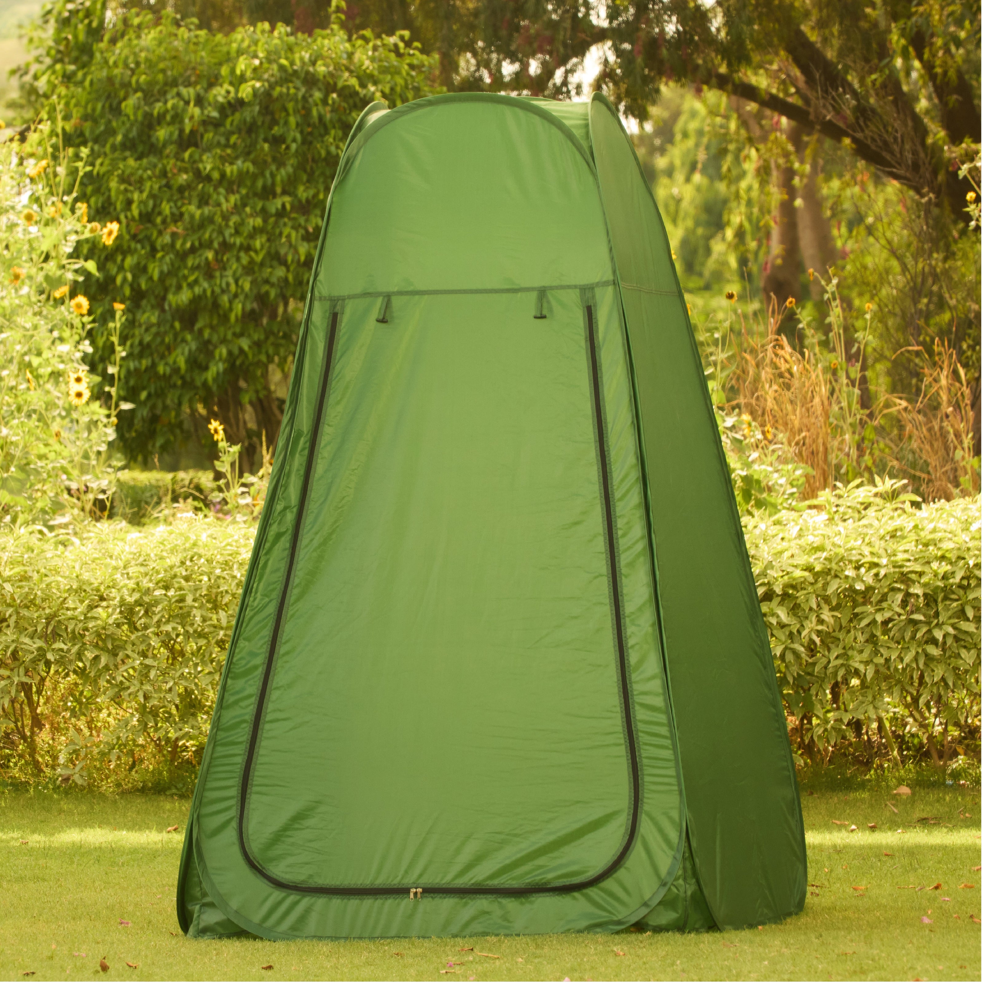 portable toilet for tent Lifelong Portable Pop up Toilet Tent for Camping Beach, Shower,Clothes Changing