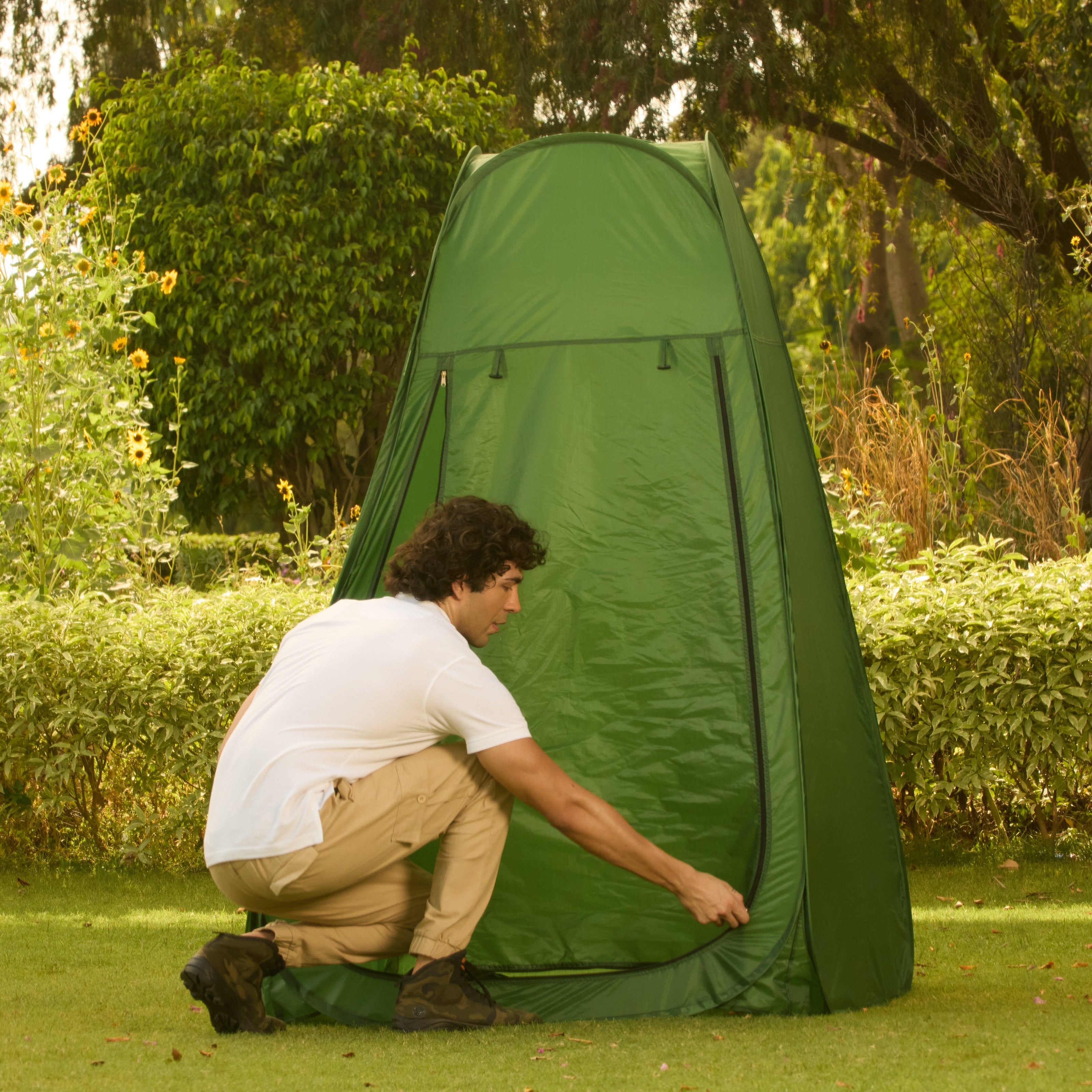 Lifelong Portable Pop up Toilet Tent for Camping Beach, Shower,Clothes Changing