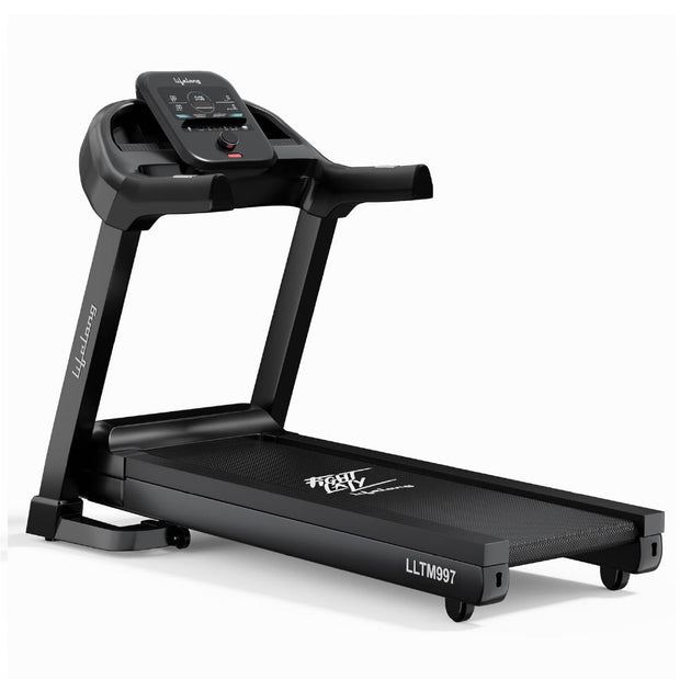 Lifelong LLTM997 Fit Pro 4.5 HP Treadmill 10inch LED Screen & 18 Level Auto Incline|Max. User Weight 110Kg