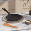 Lifelong Cast Iron Roti Tawa 255mm With Wooden Spatula