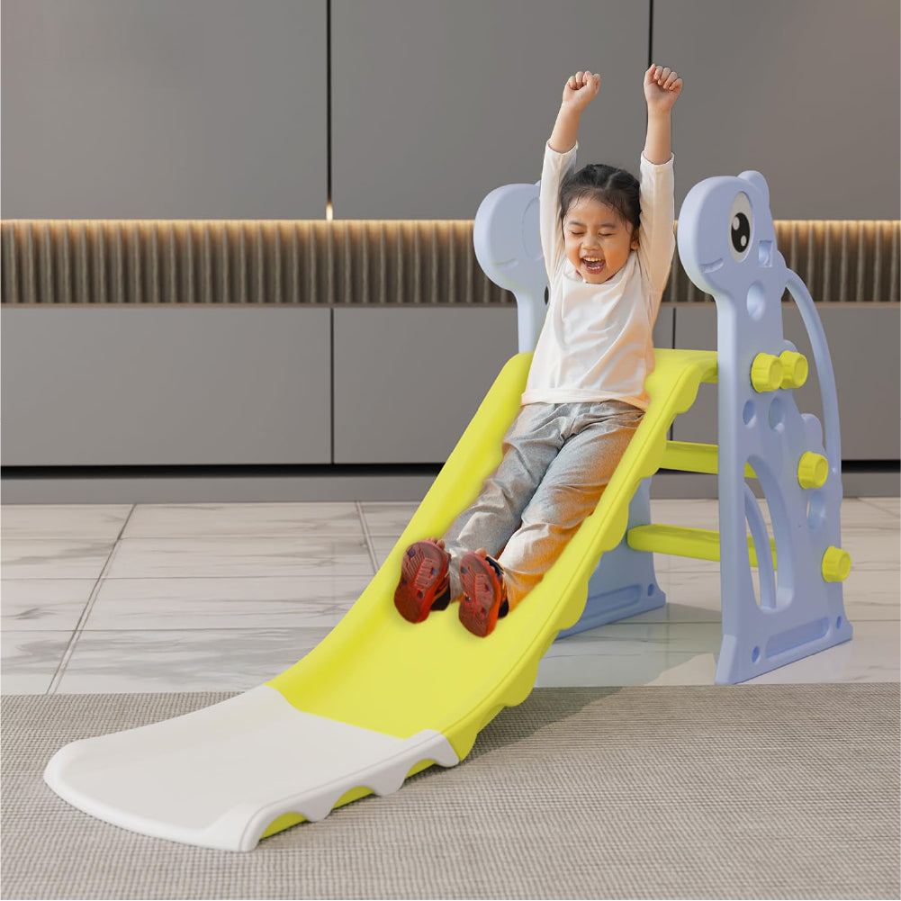 Lifelong Cuppy Kids Slide (Blue, LLCKS01) - Durable, Safe & Portable Play Slide for Toddlers