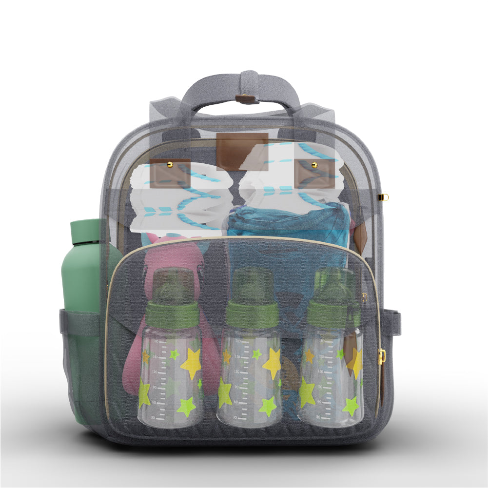 Lifelong Cuppy 7-In-1 Diaper Bag Backpack With Changing Station