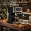 Lifelong 1350 W Digital Espresso Coffee Maker & Cold Brew Coffee Machine