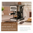 Lifelong 1350 W Digital Espresso Coffee Maker & Cold Brew Coffee Machine