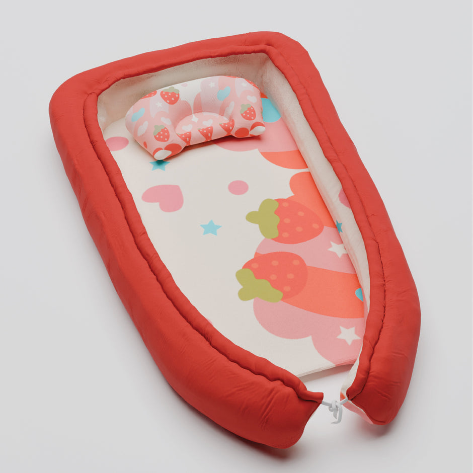 Cuppy Feeding Pillow with Belt | Comfortable Breastfeeding Support for Newborns (0-12 Months)