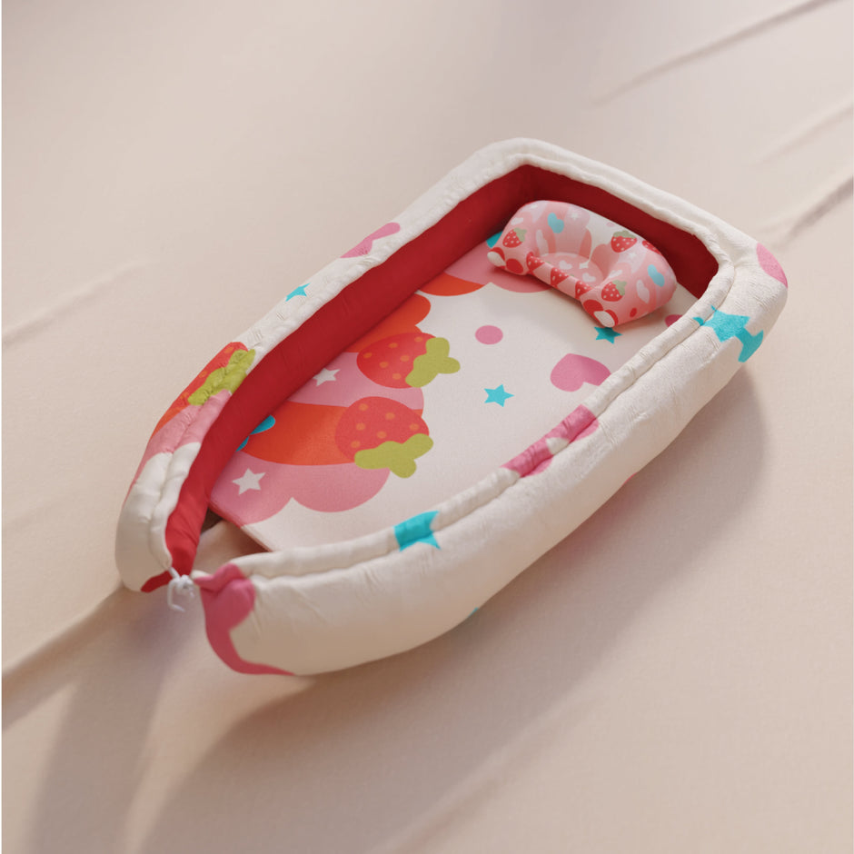 Cuppy Feeding Pillow with Belt | Comfortable Breastfeeding Support for Newborns (0-12 Months)