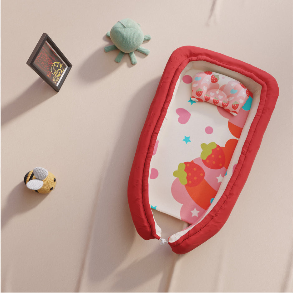Cuppy Feeding Pillow with Belt | Comfortable Breastfeeding Support for Newborns (0-12 Months)