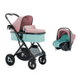 Lifelong Cuppy 5 in 1 Travel System, Stroller, Bassinet, Carry on Bassinet, Car Seat and Carry Cot