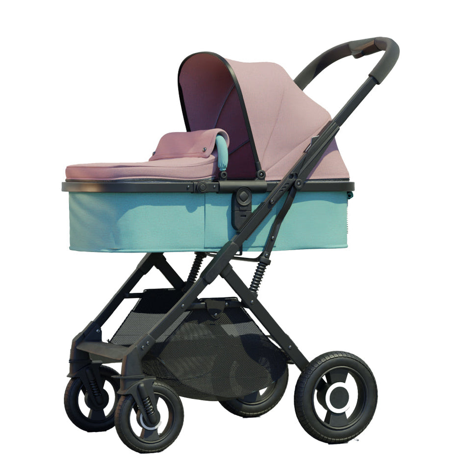 Lifelong Cuppy 5 in 1 Travel System, Stroller, Bassinet, Carry on Bassinet, Car Seat and Carry Cot