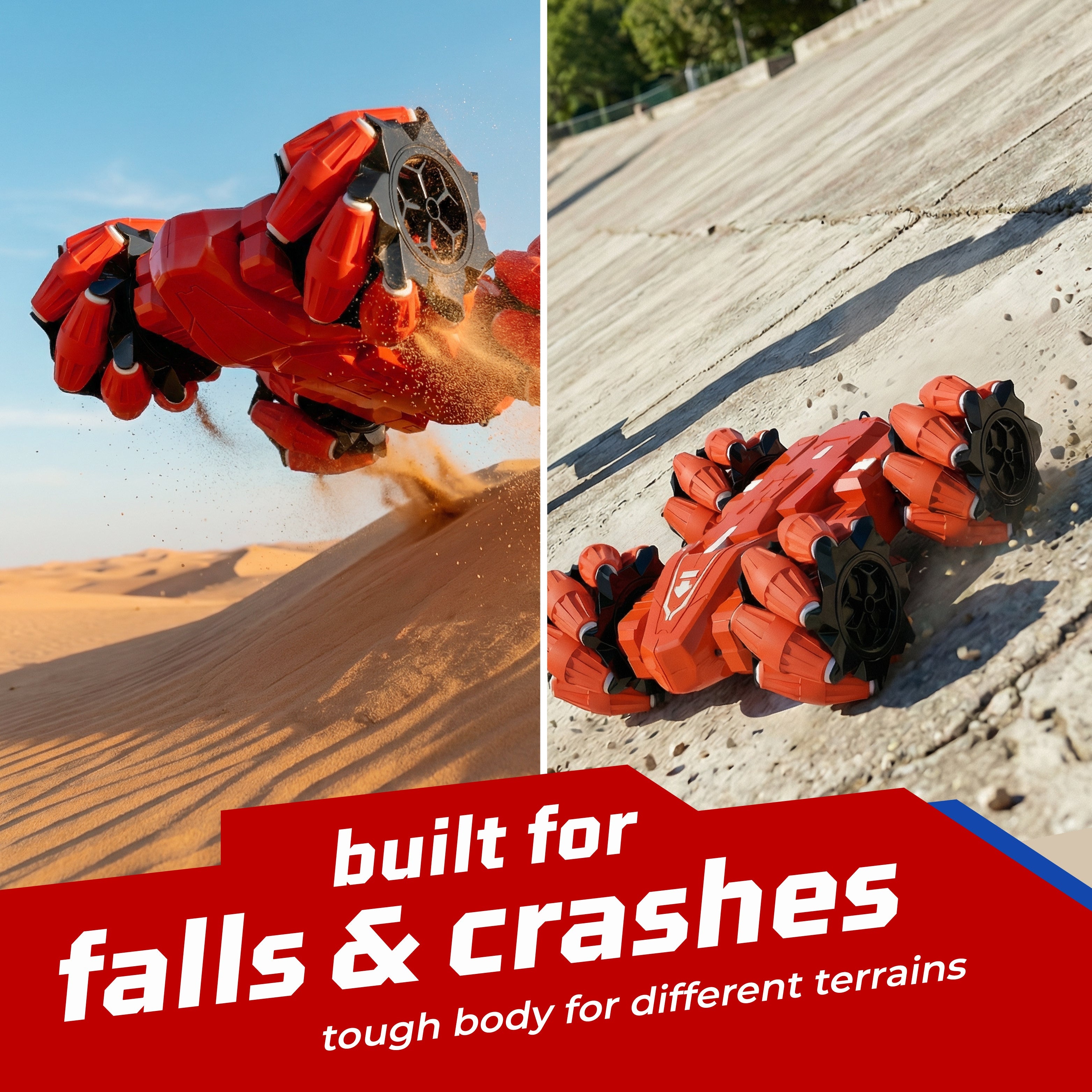 Lifelong 4x4 RC Drift Stunt Car with 360° Flip Action & Rechargeable Battery