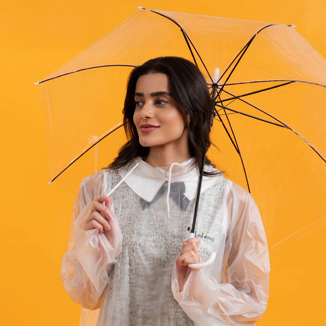 Lifelong Unisex Waterproof Raincoat – Hooded, Full Sleeves, Outdoor Travel