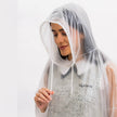 Lifelong Unisex Waterproof Raincoat – Hooded, Full Sleeves, Outdoor Travel