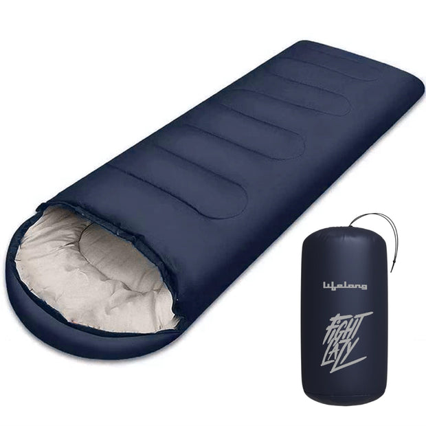 Lifelong LLCSBMA01 Mummy Sleeping Bag Ã¢â‚¬â€œ Warm (4Ã‚Â°CÃ¢â‚¬â€œ10Ã‚Â°C), Lightweight for Adults up to 6'5Ã¢â‚¬Â³