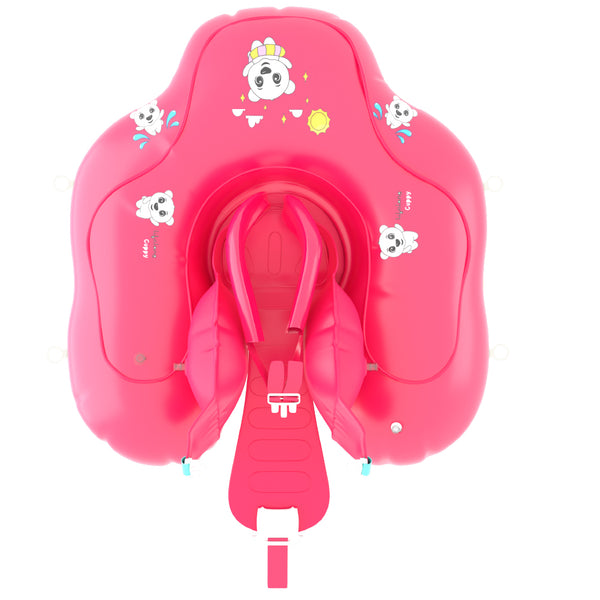 Lifelong Cuppy Baby Inflatable Floating Ring with Canopy - Pink