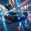 Lifelong 6x6 RC Stunt Car with Smoke, Lights, 360° Spin & Rechargeable Battery