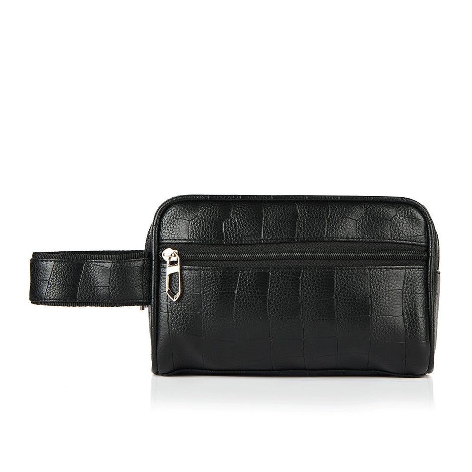 Lifelong Pouch | Shaving Kit & Grooming Travel Toiletry Bag |Black