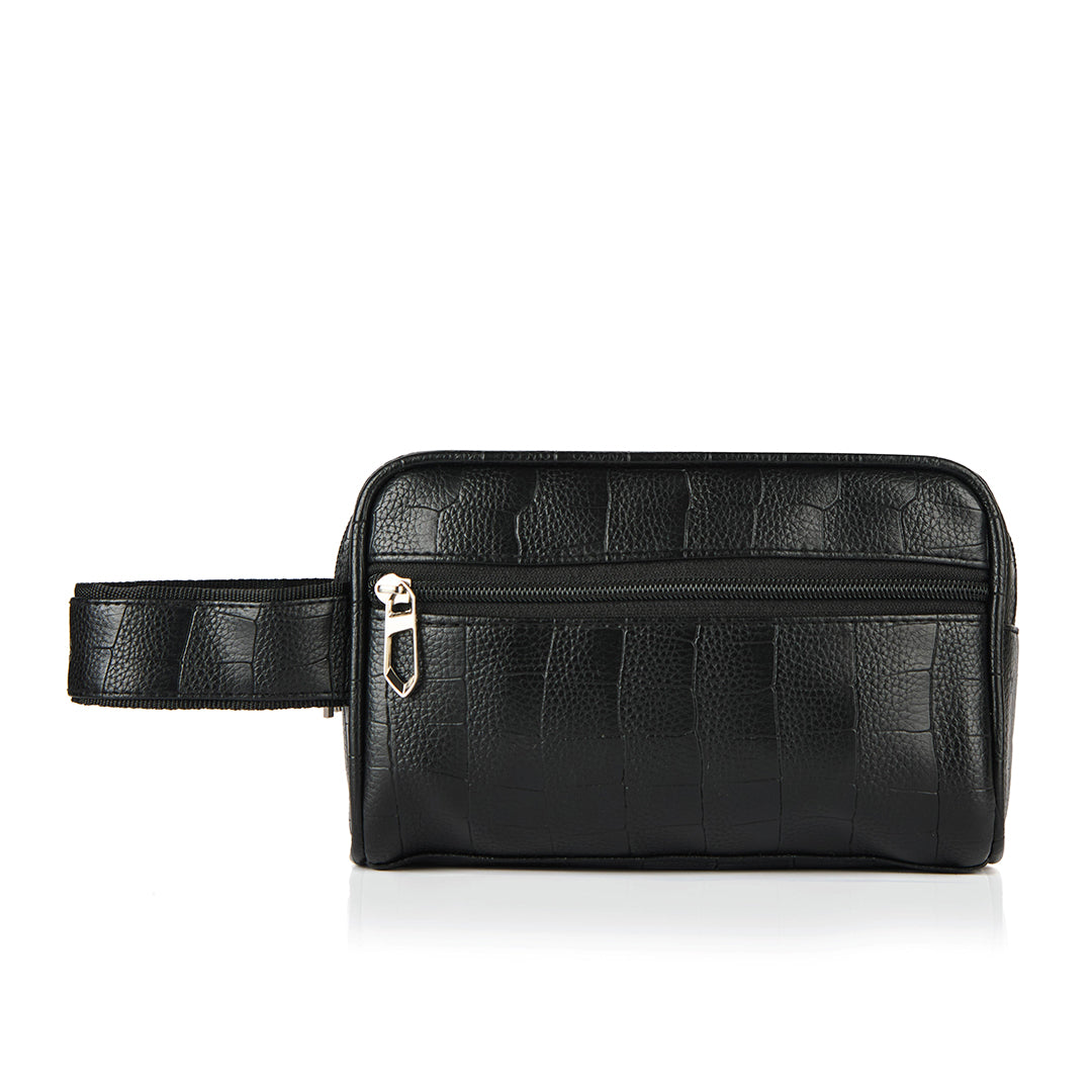 Lifelong Pouch | Shaving Kit & Grooming Travel Toiletry Bag |Black