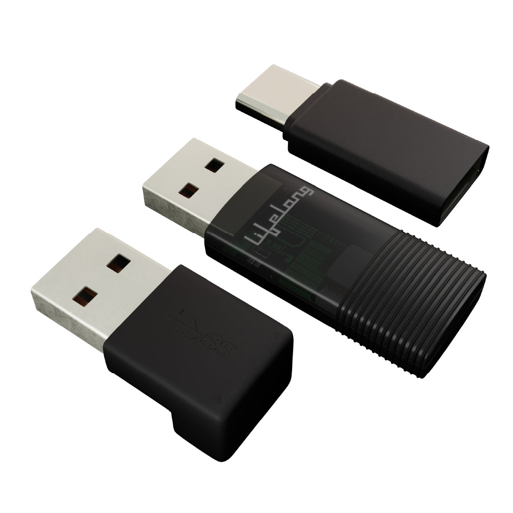 2-in-1 Wireless Android Auto & Wireless CarPlay Adapter for Car | for Android & iPhone/iOS | Converts Wired to Wireless | USB C/A | No App Needed | Stick Cast - Bluetooth & Wi-Fi