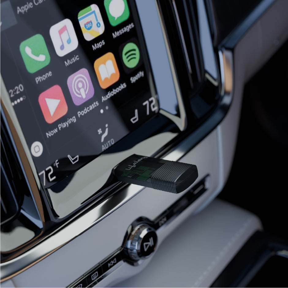 2-in-1 Wireless Android Auto & Wireless CarPlay Adapter for Car | for Android & iPhone/iOS | Converts Wired to Wireless | USB C/A | No App Needed | Stick Cast - Bluetooth & Wi-Fi