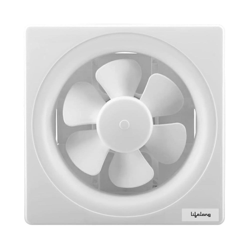 250 mm Exhaust Fan for Kitchen, Bathroom with Strong Air Suction, Rust Proof Body and Dust Protection Shutters