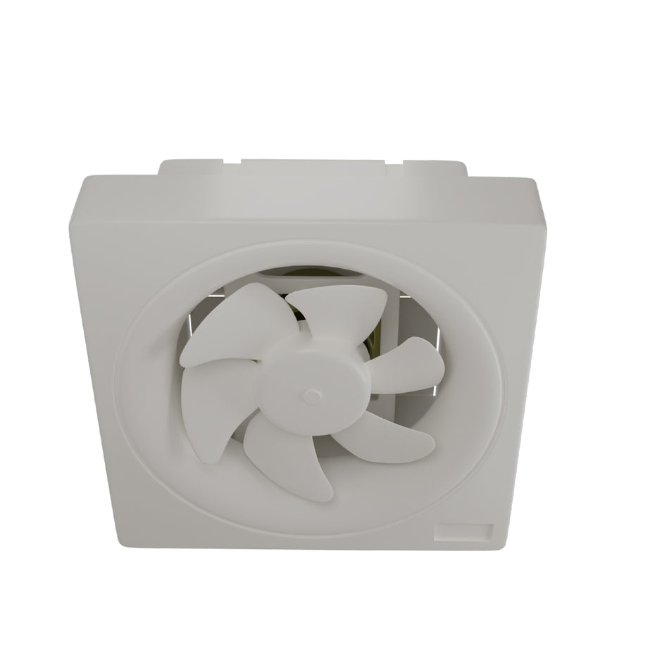 250 mm Exhaust Fan for Kitchen, Bathroom with Strong Air Suction, Rust Proof Body and Dust Protection Shutters