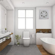 250 mm Exhaust Fan for Kitchen, Bathroom with Strong Air Suction, Rust Proof Body and Dust Protection Shutters