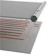 Electric Food Warmer - 400 W | Roll Up Silicon Heating Mat | Adjustable Temperature Control with Touch | Even Warming Tray for Dining, Parties & Events