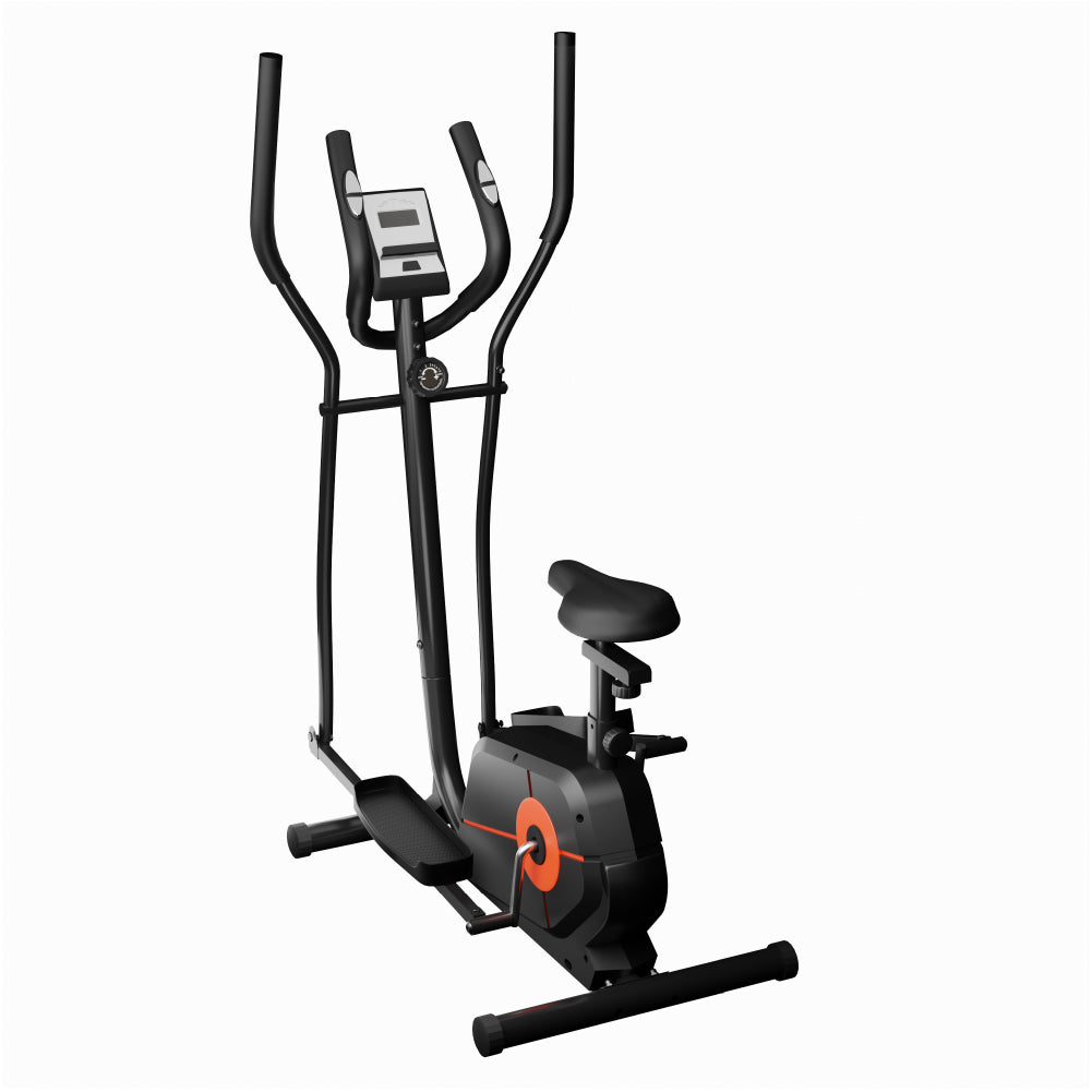 Lifelong Elliptical Cross Trainer Bike with LCD, Seat & Resistance Control