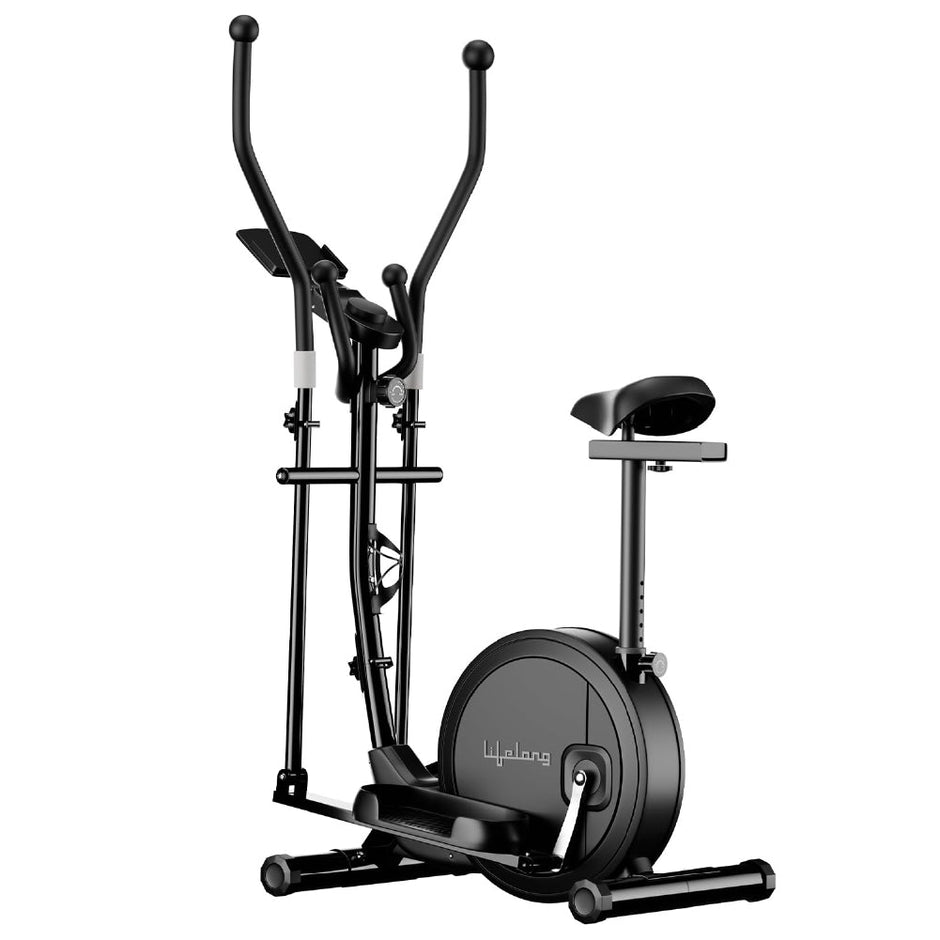 Elliptical Cross Trainer – 6 kg Flywheel, Magnetic Resistance, Touch LED Display & Tablet Holder