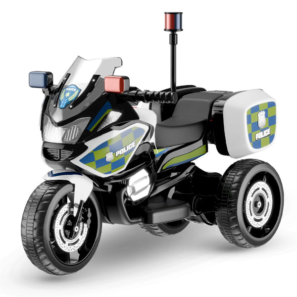 Cuppy Electric Police Ride-On Tricycle