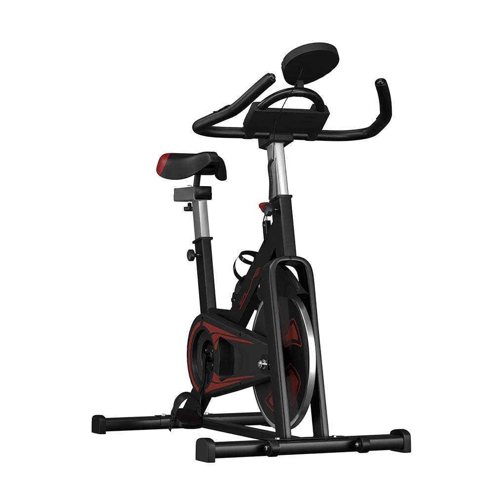 Fit Pro Spin Fitness Bike with 6Kg Flywheel, Adjustable Resistance, LCD Monitor and Heart Rate Sensor