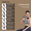 Lifelong Percussion Massage Gun for Pain Relief, Deep Tissue, 6 Speeds & 7 Massage Heads, Cordless, Quiet Operation for Neck, Shoulders, Back, Arms, Legs & Feet